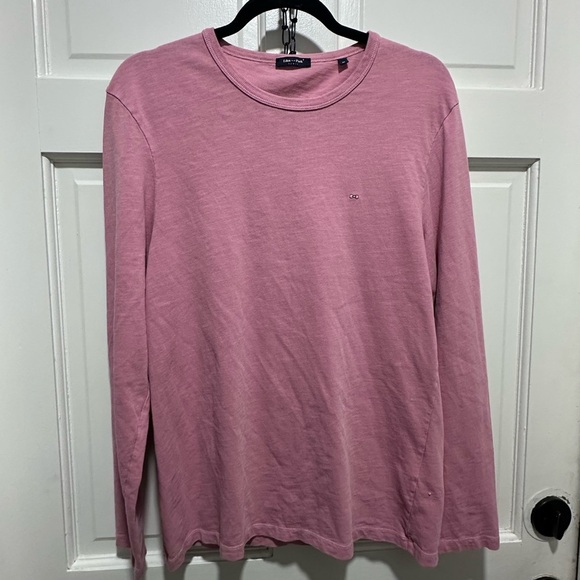 Eden Park Paris Men's Pink Long Sleeve Shirt NWOT size M - Picture 2 of 8